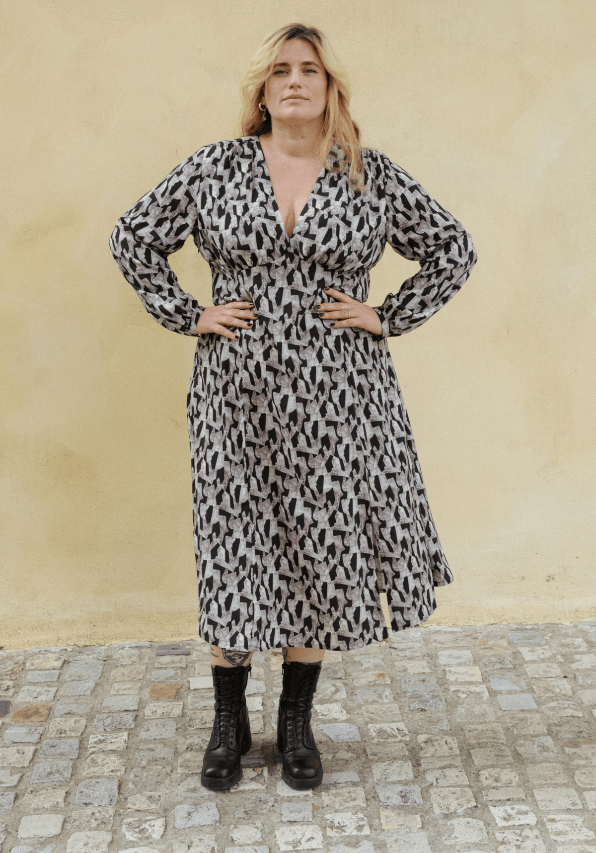 Complément patron couture gratuit robe Rosalie - version manches longues (PDF à télécharger) - Maison Fauve