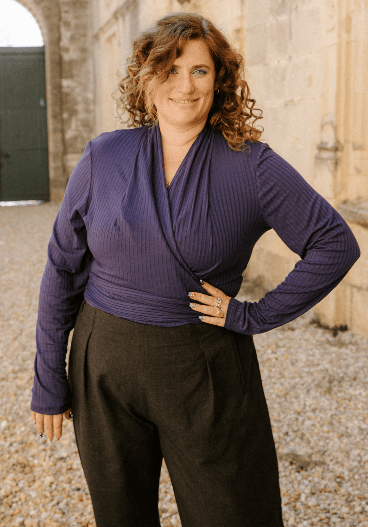 Patron couture cache-cœur Cursive - Patron pochette - Maison Fauve