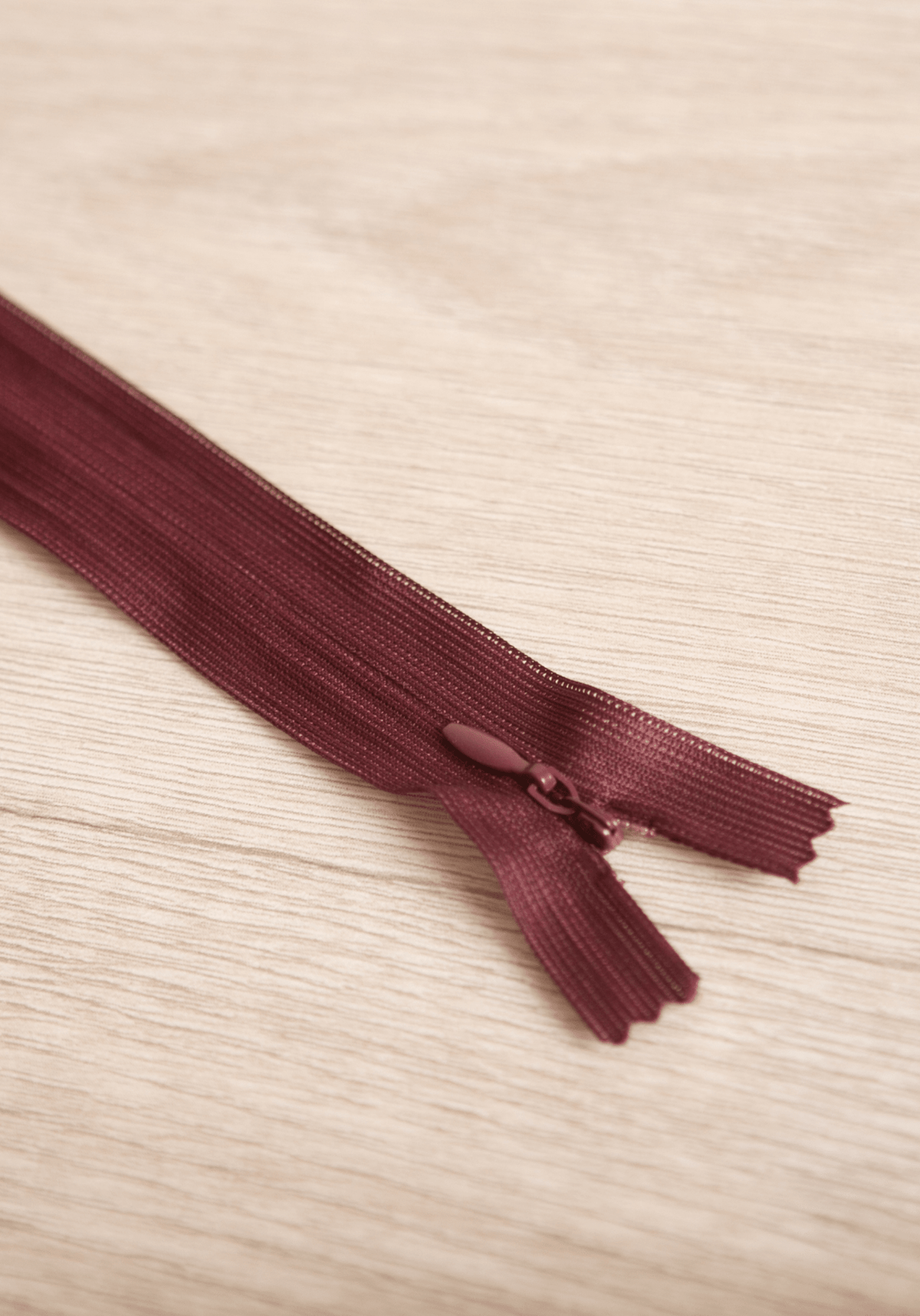 Zip invisible 40 cm - Plusieurs coloris - Maison Fauve