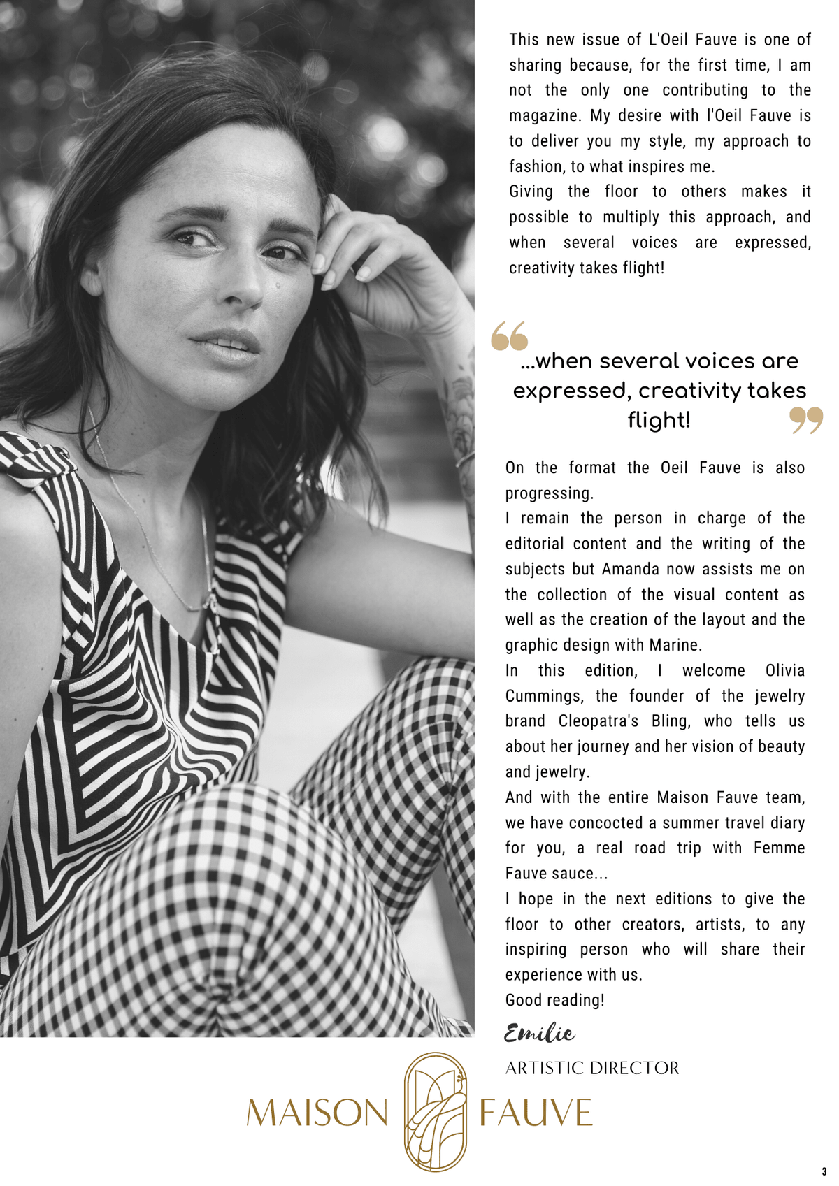 L'Oeil Fauve magazine - number 5 - summer 2022 (English version) - Maison Fauve