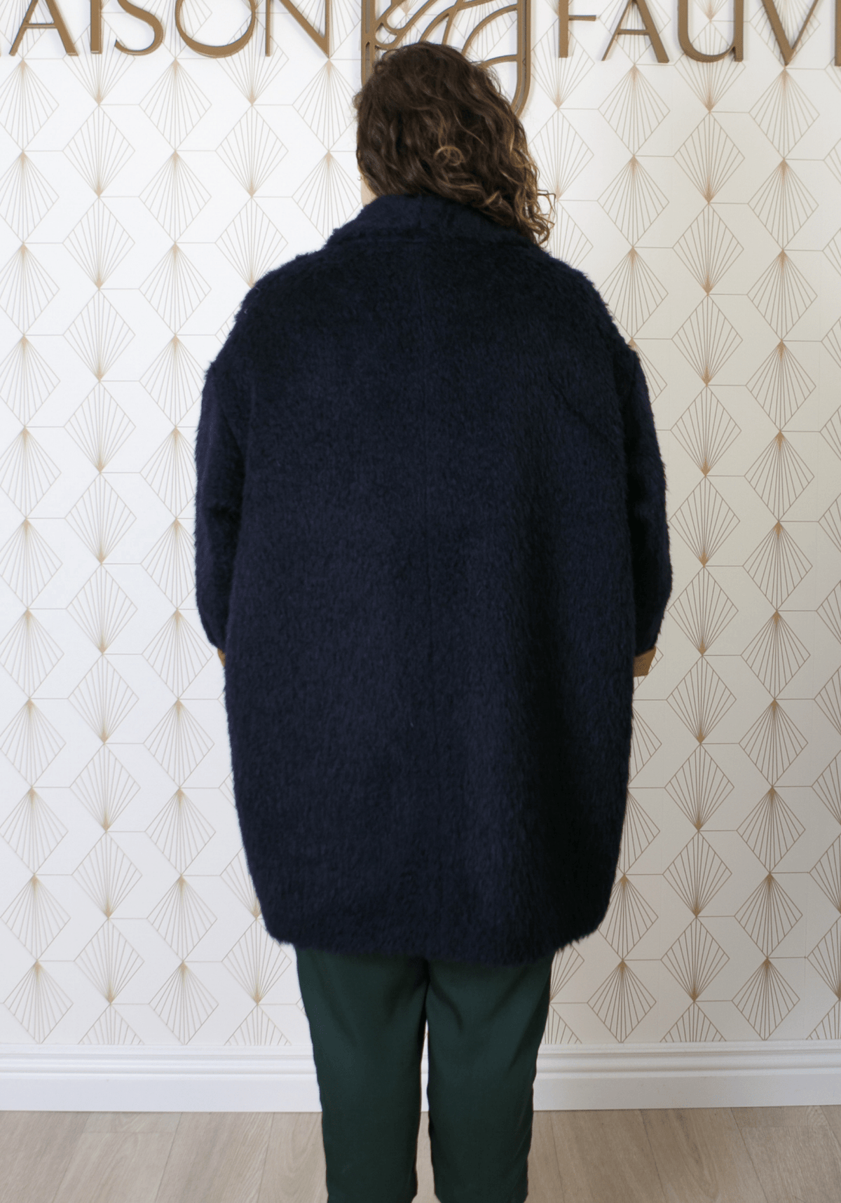 Patron couture manteau Pam / PDF (A4, A3, A0, US Letter) - Cadres, Calques par Taille, Vidéoprojection - Maison Fauve