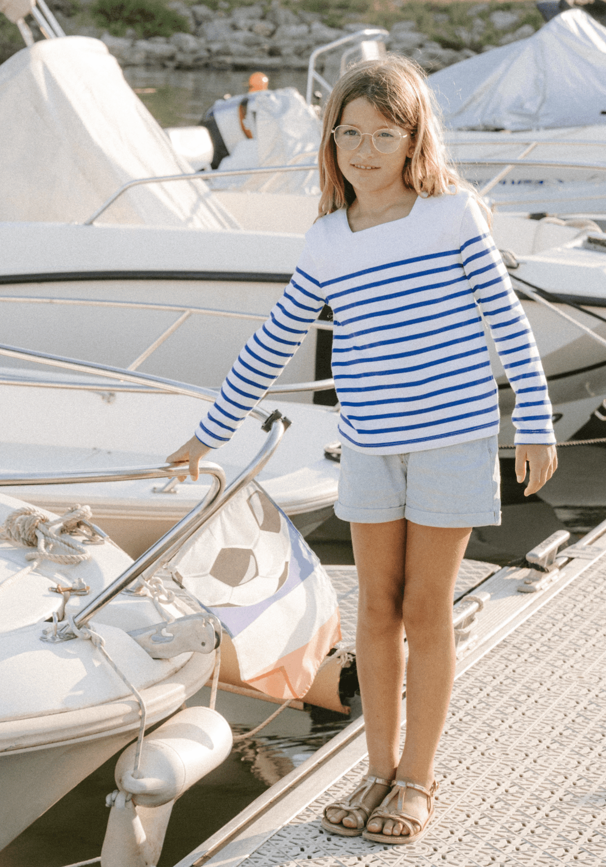 Box Couture Fillette - La Marinière Miss Pirate - Maison Fauve