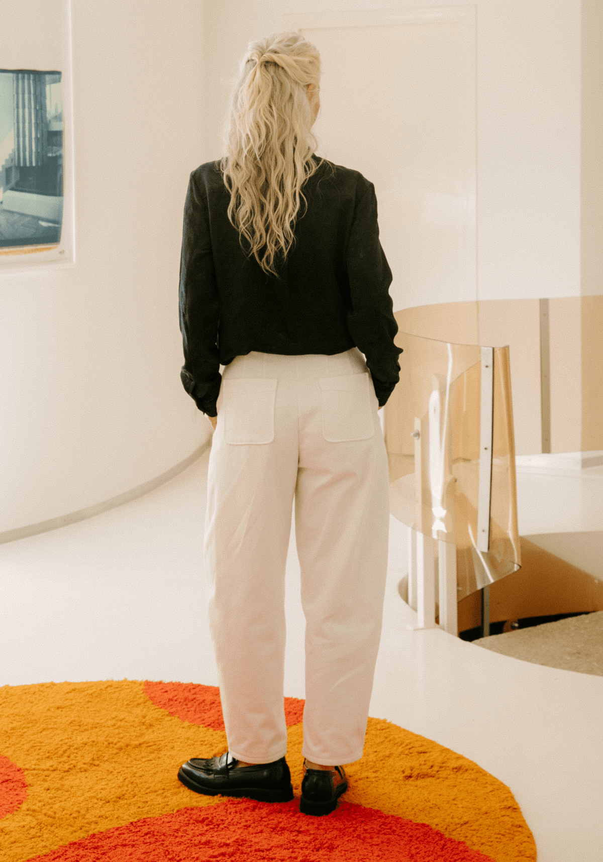 Denim blanc cassé écru – 100% coton - Maison Fauve