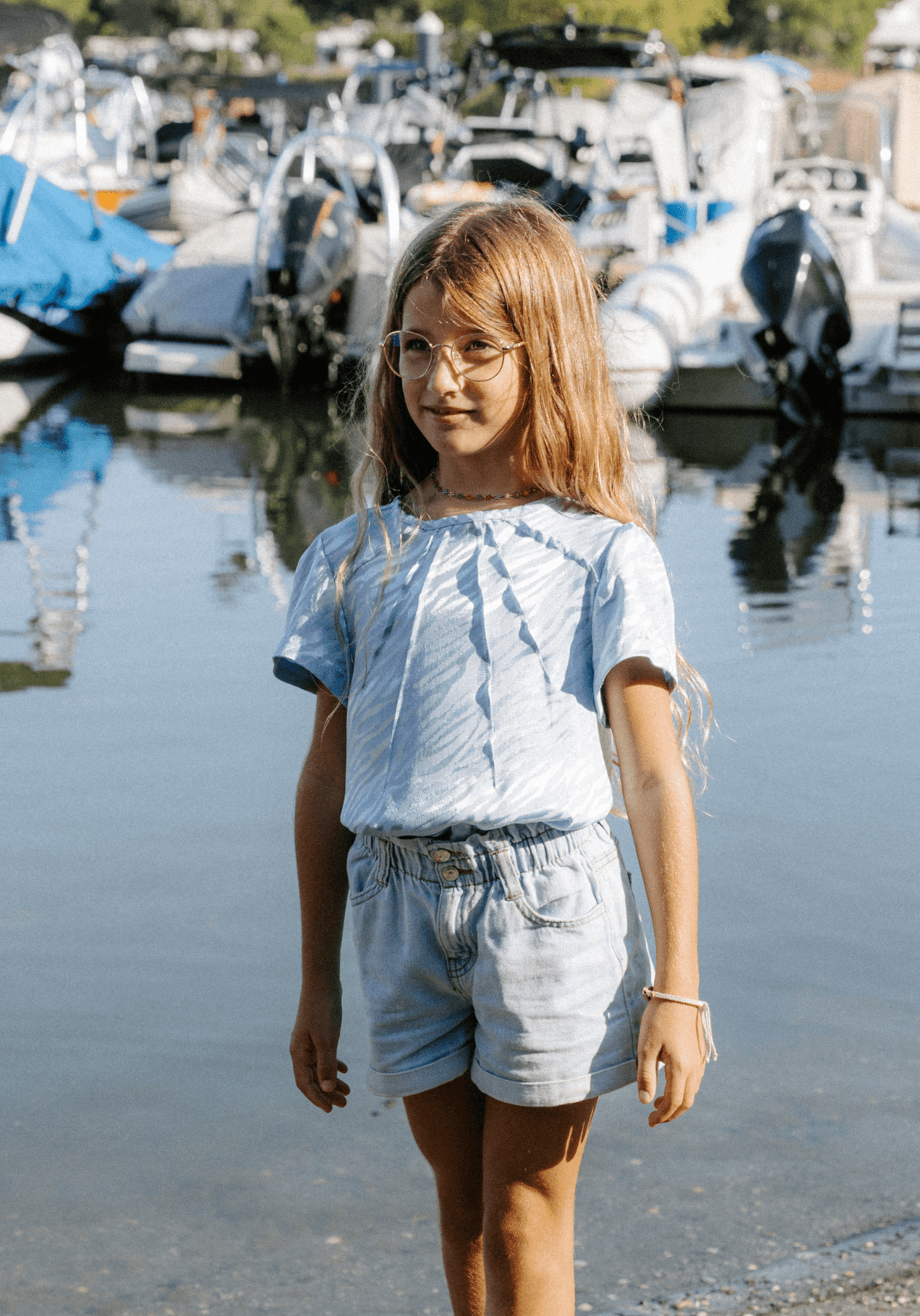 Patron couture blouse fille Miss Zenith / PDF (A4, A3, A0, US Letter) - Cadres, Calques par Taille, Vidéoprojection - Maison Fauve