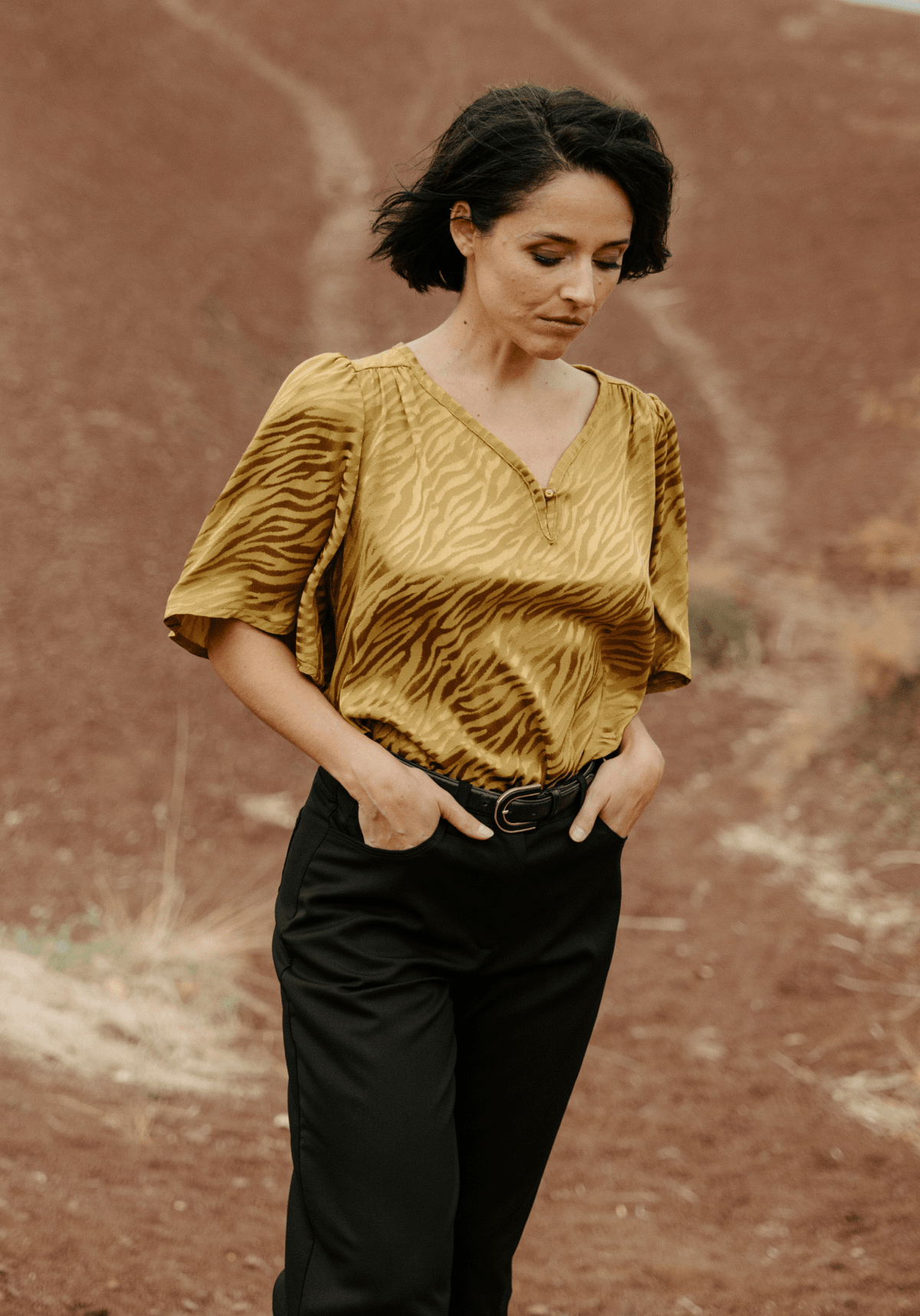 Patron couture blouse Missive - Patron pochette - Maison Fauve