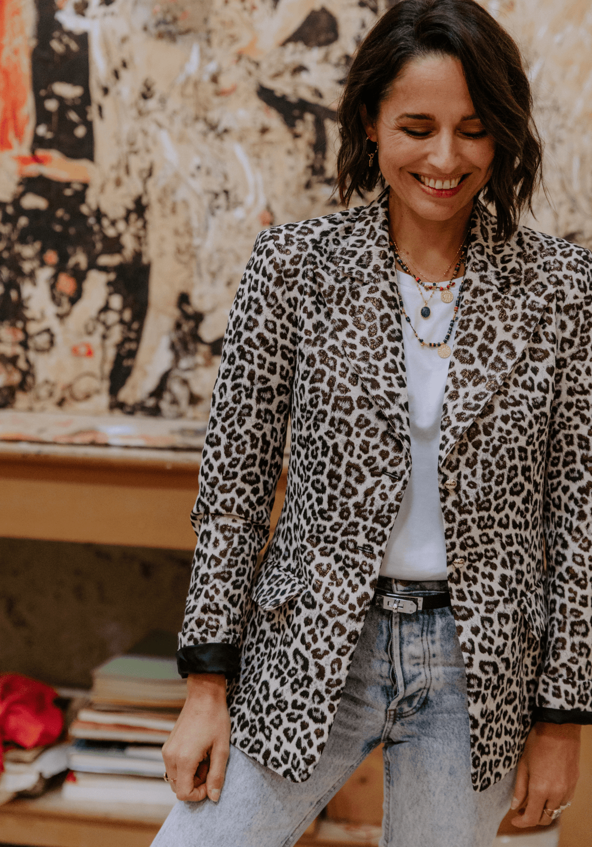 Patron couture veste blazer Manhattan / PDF (A4, A3, A0, US Letter) - Cadres, Calques par Taille, Vidéoprojection - Maison Fauve