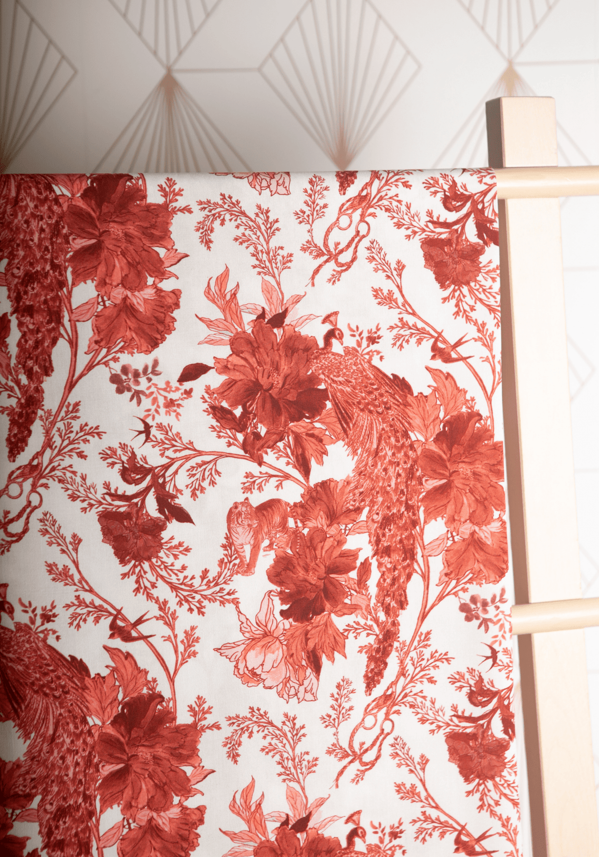 Tissu popeline de viscose imprimée Manifesto - Plusieurs coloris - Maison Fauve