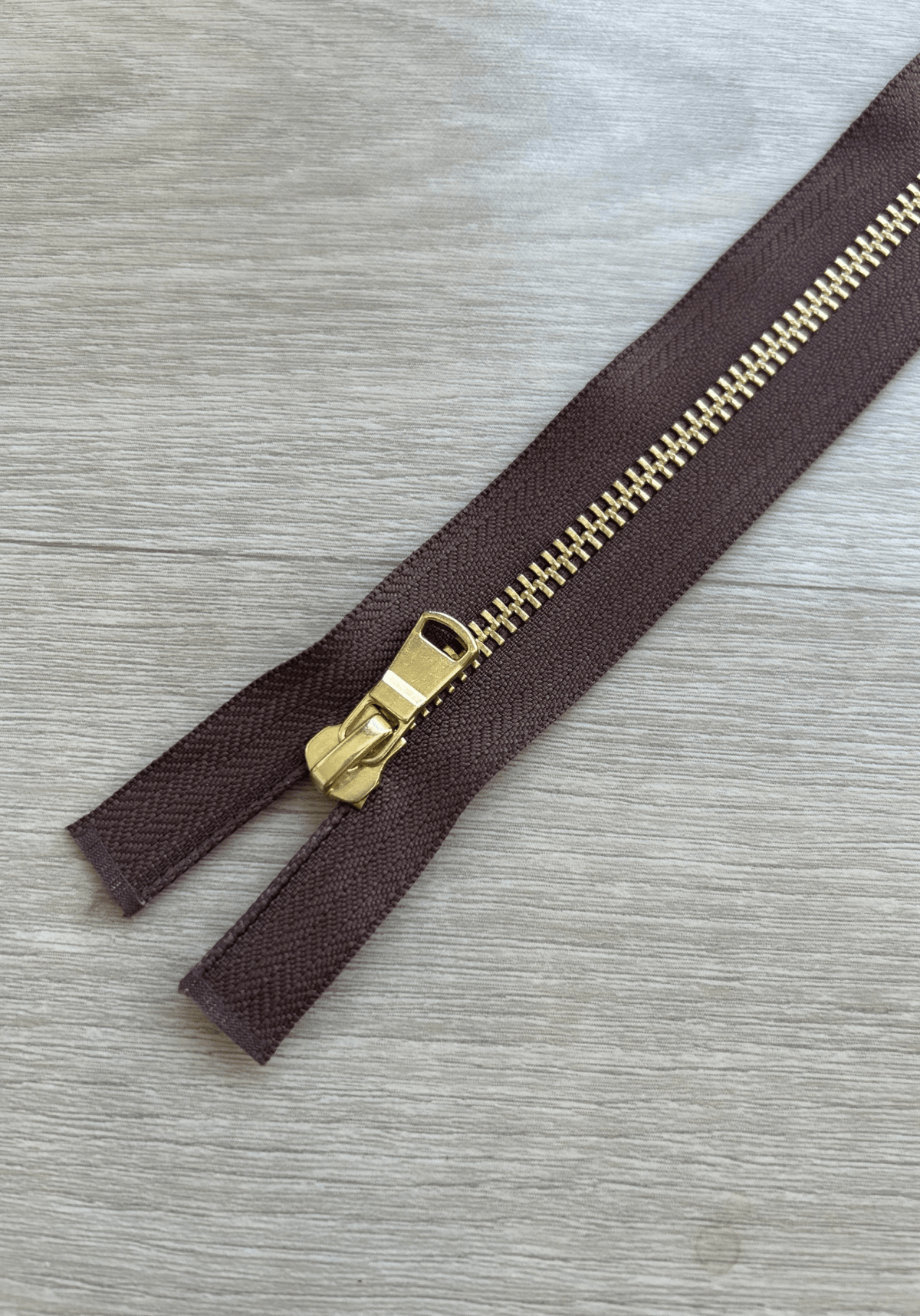Zip 45 cm séparable pour veste et blouson - Plusieurs coloris - Maison Fauve