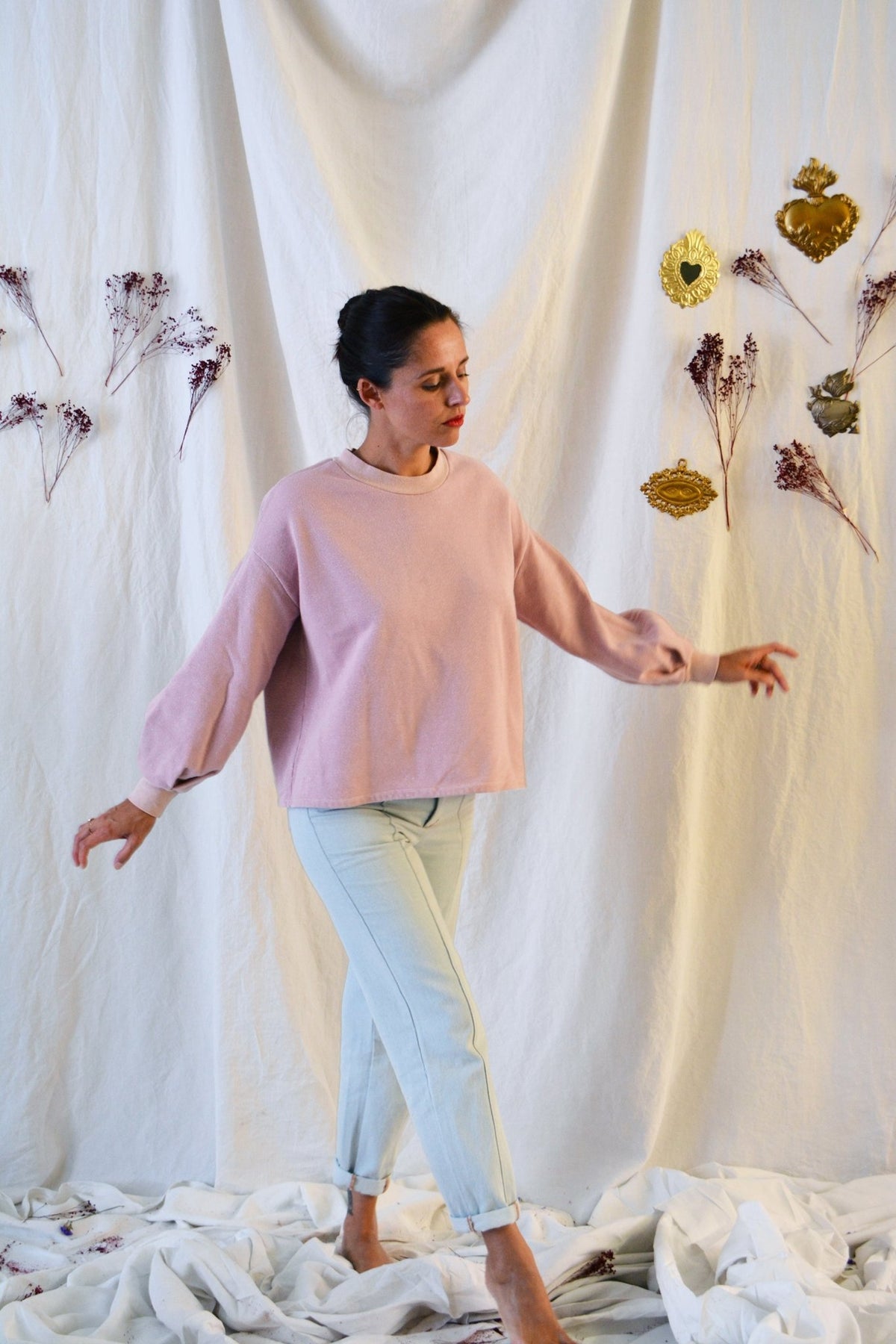 Patron couture sweat Granite / PDF (A4, A3, A0, US Letter) – Tailles 34 à 56 – Cadres, Calques par Taille, Vidéoprojection - Maison Fauve