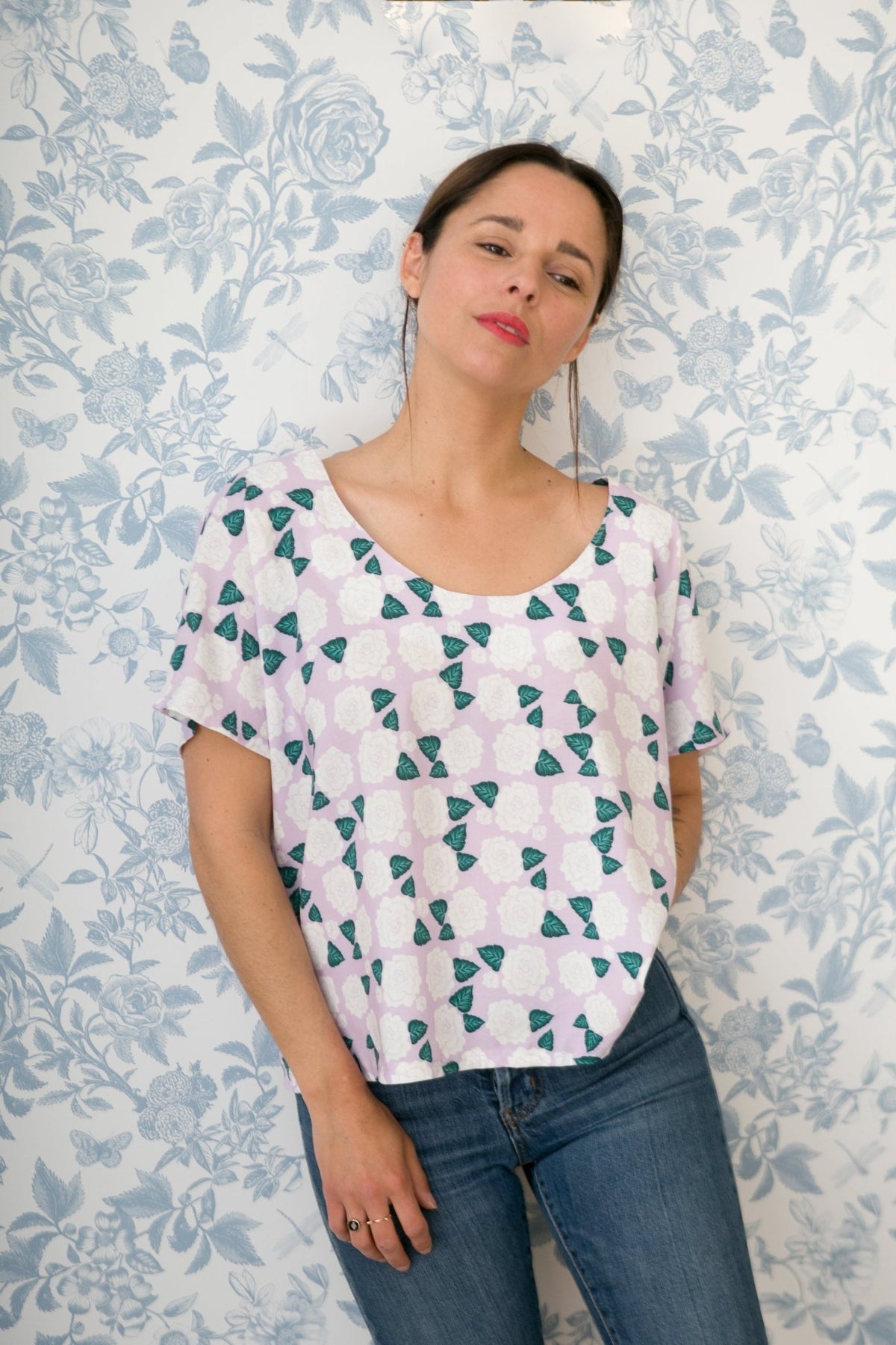 Patron couture top Palma / PDF (A4, A3, A0, US Letter) - Cadres, Calques par Taille, Vidéoprojection - Maison Fauve